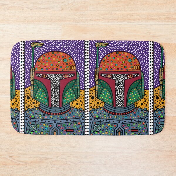 Item preview, Boba Fett — Star Wars Dotwork Pop Art | Pointillist Cosmic Portrait designed and sold by  Ojo de Lilith.