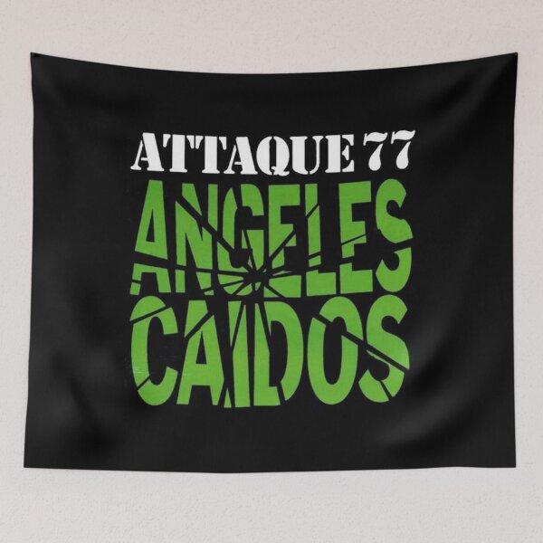 Aperçu de l'œuvre Attaque 77 - Album Ángeles caídos 1992 créée et vendue par CreepyApparel.