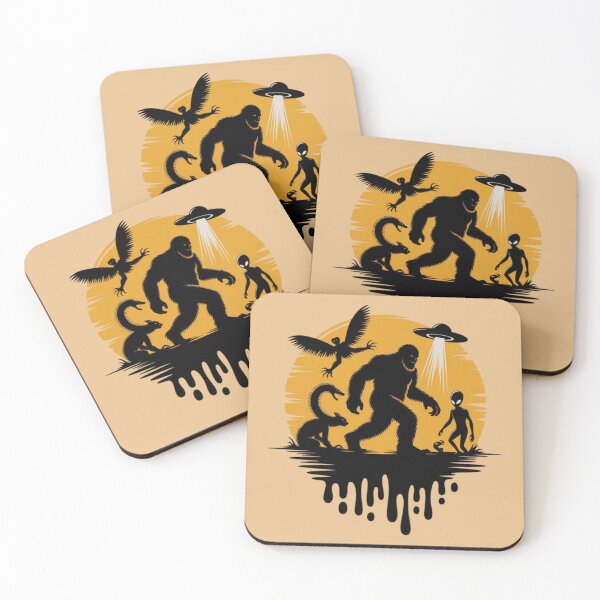 Item preview, cryptids and mythical creatures designed and sold by 123ks.