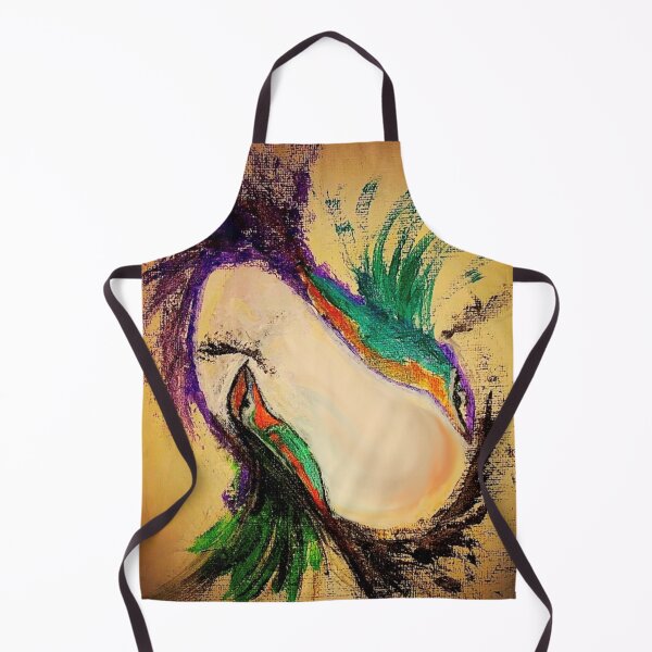 Item preview, Twin Birds Abstract Face Acrylic designed and sold by ALstarV.