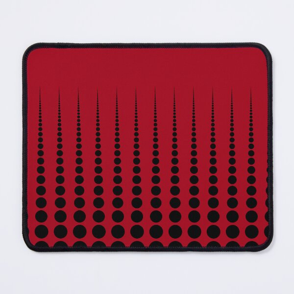 Item preview, Abstract Black Polka dots on Red designed and sold by POLKAIWERX.