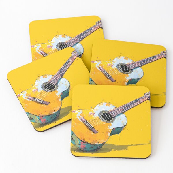 Item preview, classical guitar drawing artwork designed and sold by gut2000.
