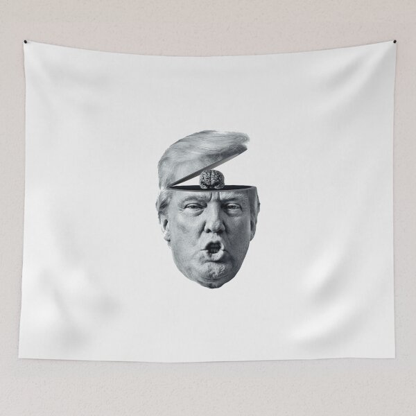 Item preview, Trump Brain Funny Anti-Trump  designed and sold by CreativeStrike.