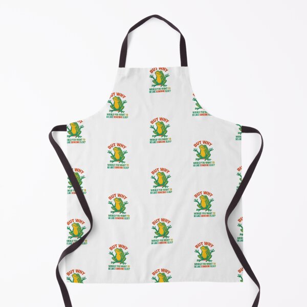 Item preview, Retro Aesthetic Frog Quote — "But Why Would You Want To Be Like Someone Else?" Positive Toad Art designed and sold by Colorful-Garden.