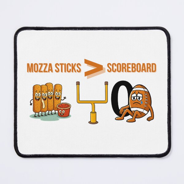 Artikelvorschau, Mozzarella Sticks Scoreboard Cartoon entworfen und verkauft von ThatFootball12.