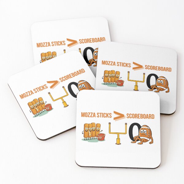 Item preview, Mozzarella Sticks Scoreboard Cartoon designed and sold by ThatFootball12.
