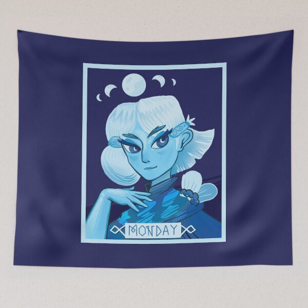 Item preview, Monday - Moon's Day designed and sold by InPBo.