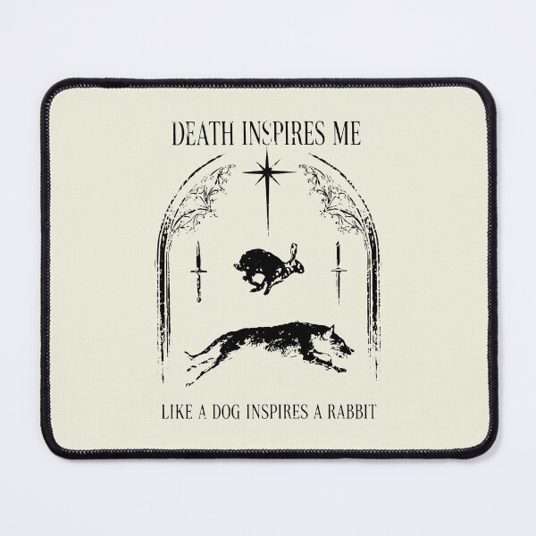 Item preview, Heavydirtysoul Inspired Dead Inspires Me Like A Dog Inspires A Rabbit Retro Quotes Art designed and sold by Kovav.