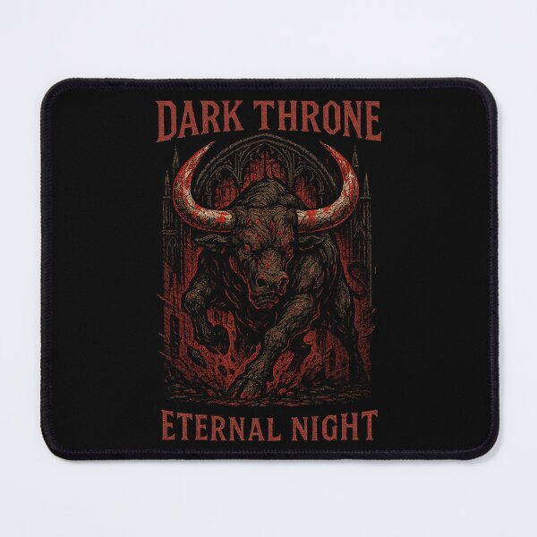 Item preview, Gothic Black Metal Minotaur Art designed and sold by SholoStudio.