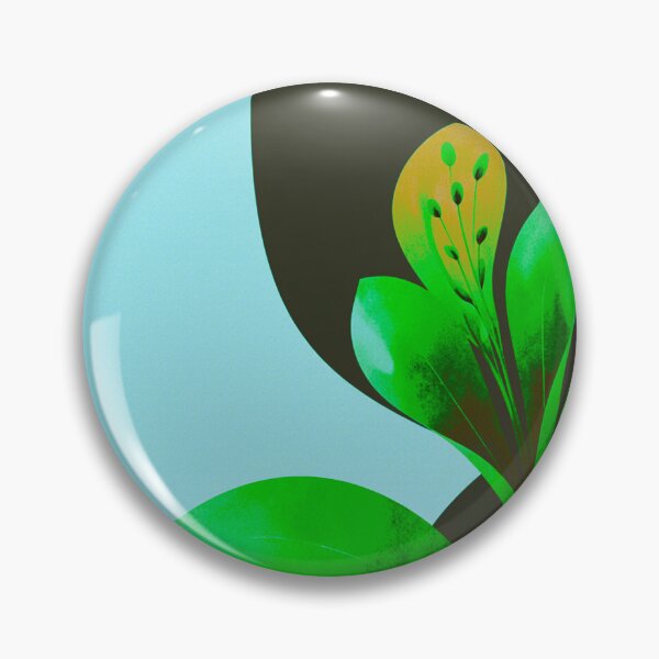 Item preview, Fresh Green Minimal Floral Art designed and sold by joycrysstudio.