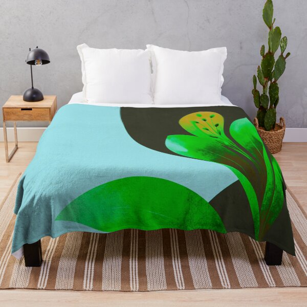 Item preview, Fresh Green Minimal Floral Art designed and sold by joycrysstudio.