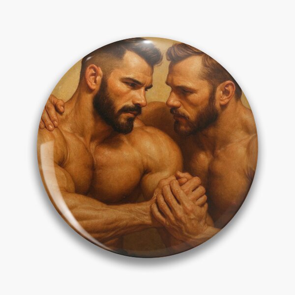 Item preview, Vintage 1950s You and Me Hyperrealism Wrestlers designed and sold by ItsAKinkThing.
