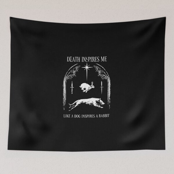 Item preview, Heavydirtysoul Inspired Dead Inspires Me Like A Dog Inspires A Rabbit Retro Quotes Art 2 designed and sold by Kovav.