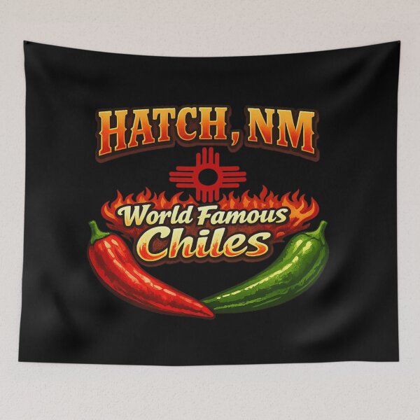Item preview, Hatch New Mexico World Famous Roasted Chiles Hot Spicy Pepper Souvenir designed and sold by DienesAngele.