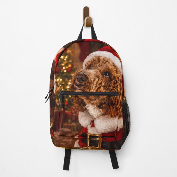 Item preview, Cockapoo Santa by the Christmas Tree designed and sold by Paul Thompson Photography.