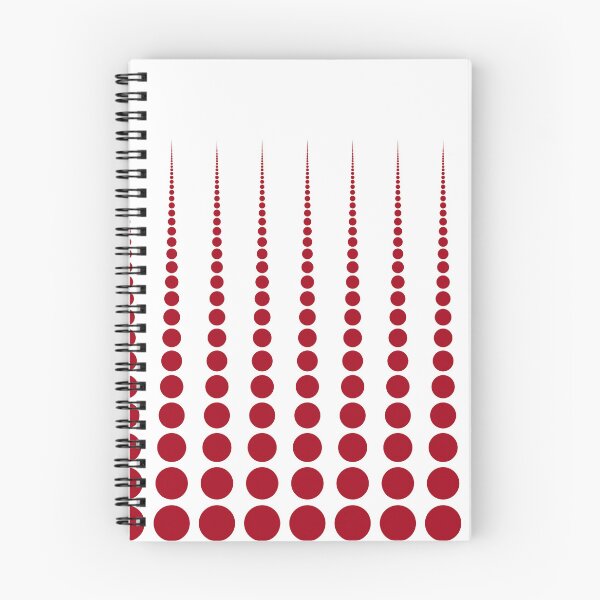 Item preview, Abstract Red Polka dots on White designed and sold by POLKAIWERX.