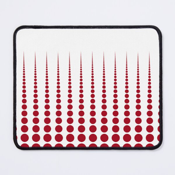 Item preview, Abstract Red Polka dots on White designed and sold by POLKAIWERX.
