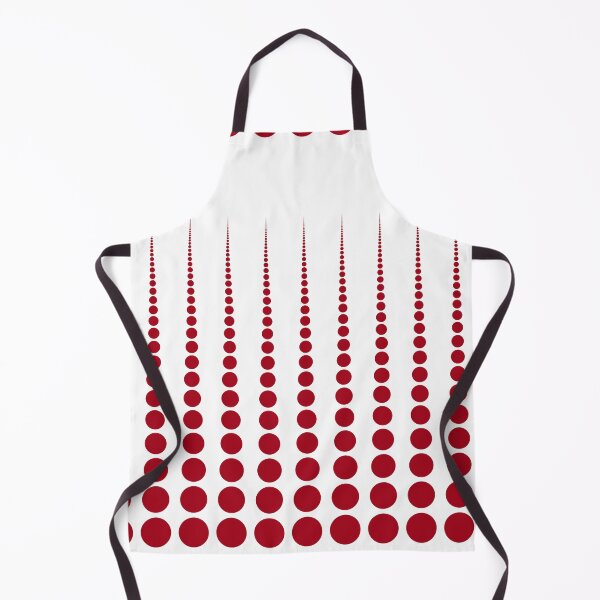 Item preview, Abstract Red Polka dots on White designed and sold by POLKAIWERX.