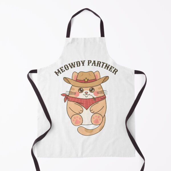 Item preview, Meowdy Partner Cute Cowboy Cat Kawaii Kitty Illustration designed and sold by haitrieuic96.