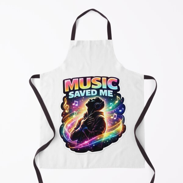 Item preview, Music Saved Me Neon Cosmos designed and sold by lorand-designs.