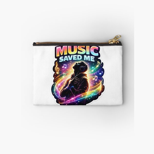 Item preview, Music Saved Me Neon Cosmos designed and sold by lorand-designs.