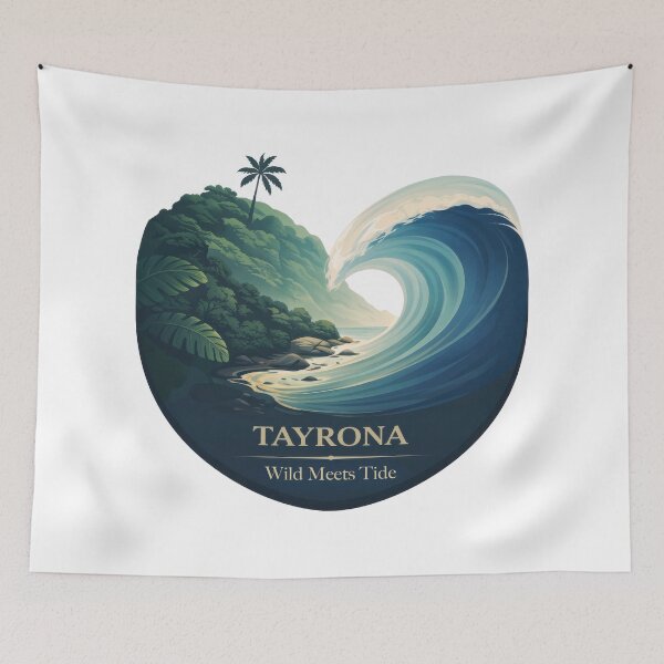 Item preview, Tayrona Wild Meets Tide designed and sold by EdvvinStudios.