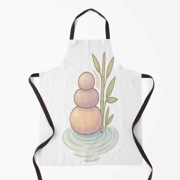 Item preview, Stones Bamboo Aesthetic Sticker designed and sold by Jelly.Hub..