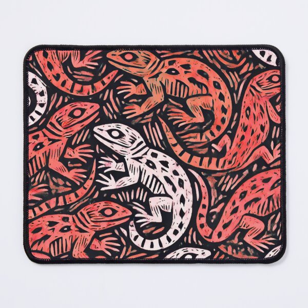 Item preview, Neon Tree Frog Pattern on Black – Tropical Frog designed and sold by TEEJAMBOREE.
