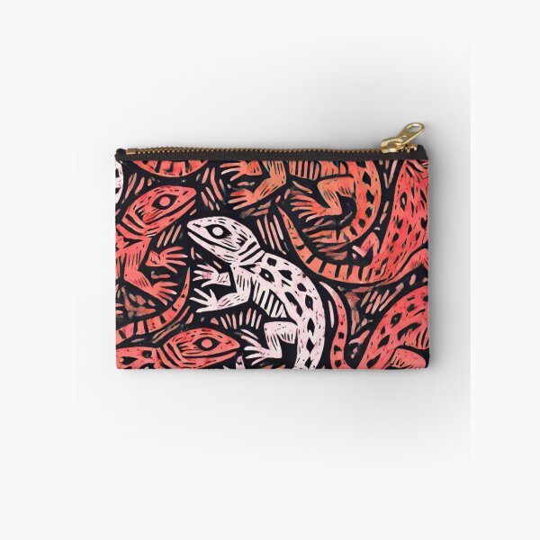 Item preview, Neon Tree Frog Pattern on Black – Tropical Frog  designed and sold by TEEJAMBOREE.