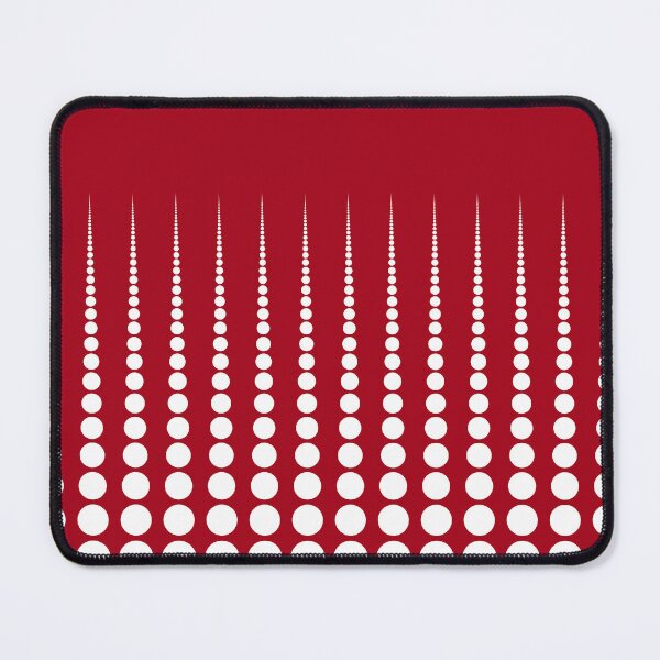 Item preview, Abstract White Polka dots on Red designed and sold by POLKAIWERX.