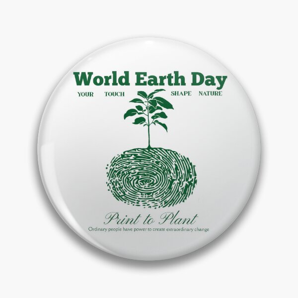 Item preview, World Earth Day Your Touch Shape Nature designed and sold by DJava-ArtO.