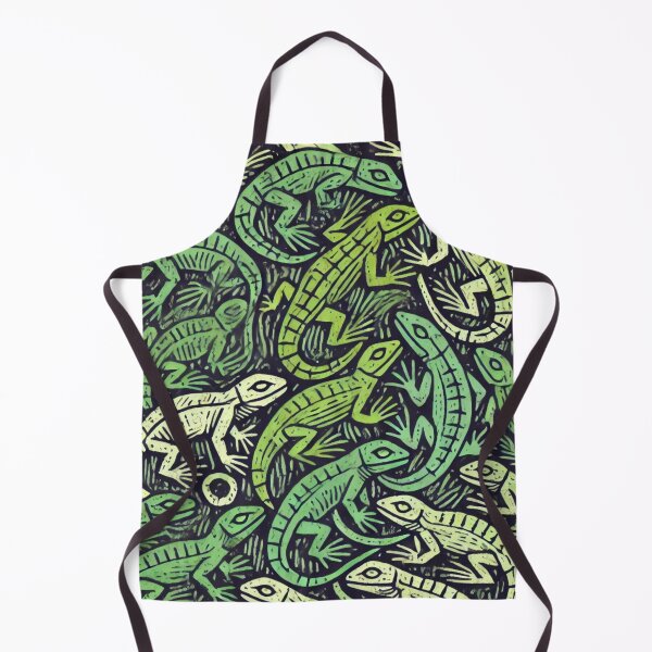 Item preview, Neon Tree Frog Pattern on Black – Tropical Frog designed and sold by TEEJAMBOREE.