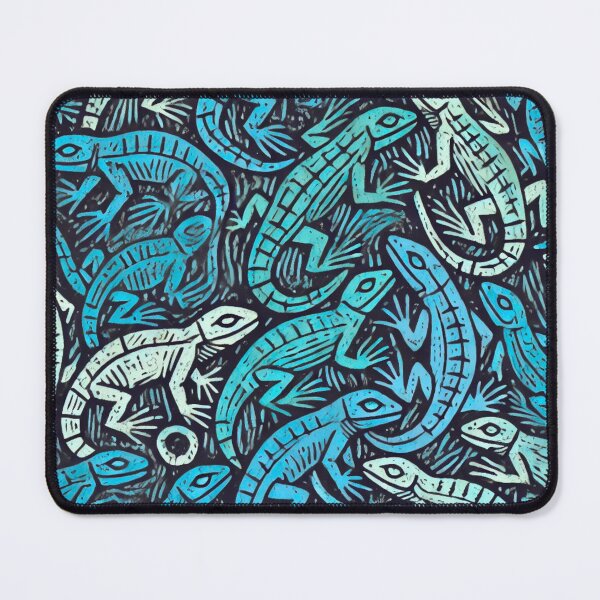 Item preview, Neon Tree Frog Pattern on Black – Tropical Frog designed and sold by TEEJAMBOREE.