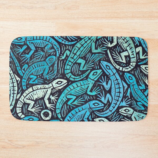 Item preview, Neon Tree Frog Pattern on Black – Tropical Frog  designed and sold by TEEJAMBOREE.