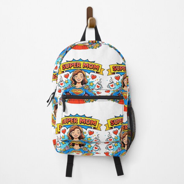 Item preview, Super Mom: The Floral Superheroine designed and sold by RoseVathRam.