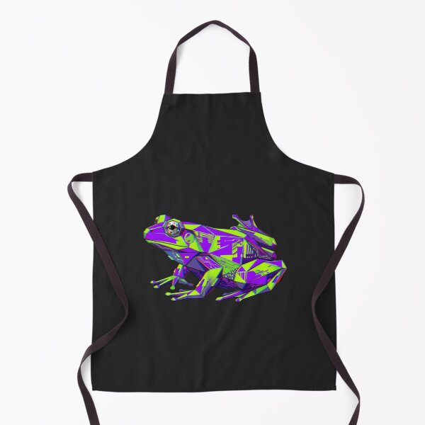 Item preview, Neon Green Glitch Frog – Disruptive Design Sticker for Design Students designed and sold by bsbd-action.