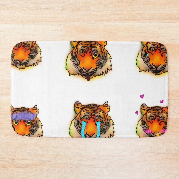 Item preview, Maple the Tiger mixed emoji pack- animalz  designed and sold by Ashley’sAnimalz.