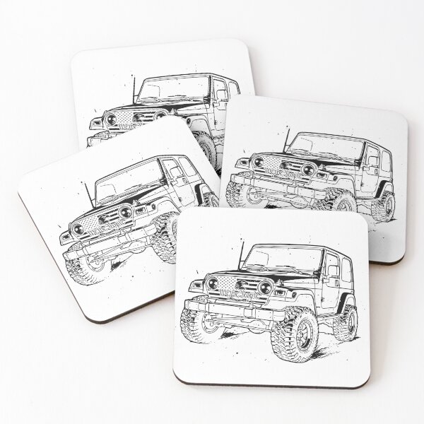 Item preview, Wrangler TJ 4x4 We The People Off-Road Patriotic Black designed and sold by Off-Road-Zone.