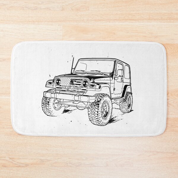 Item preview, Wrangler TJ 4x4 We The People Off-Road Patriotic Black designed and sold by Off-Road-Zone.