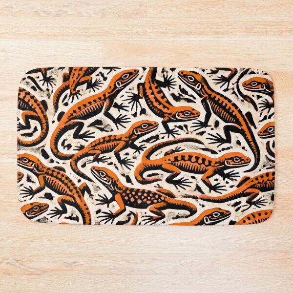 Item preview, Neon Tree Frog Pattern on Black – Tropical Frog  designed and sold by TEEJAMBOREE.