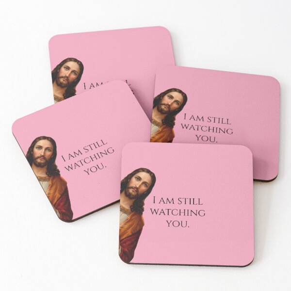 Item preview, jesus i saw that meme (I am still watching you) designed and sold by DreamBrushy.