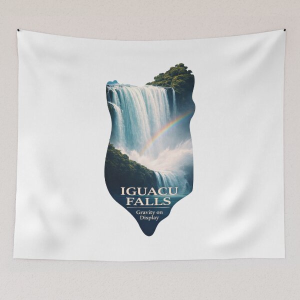 Item preview, Iguacu Falls Gravity Loves Drama designed and sold by EdvvinStudios.