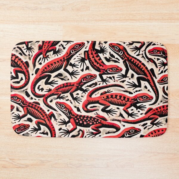 Item preview, Neon Tree Frog Pattern on Black – Tropical Frog  designed and sold by TEEJAMBOREE.