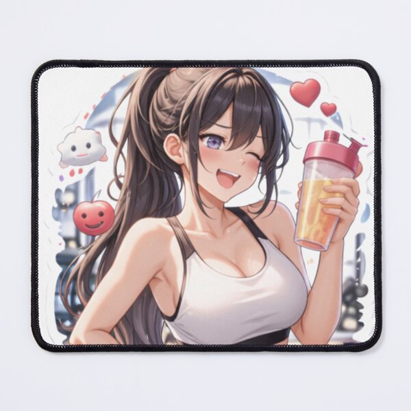 Item preview, Cute Anime Sport Gym Girl Waifu designed and sold by Ericks0087.