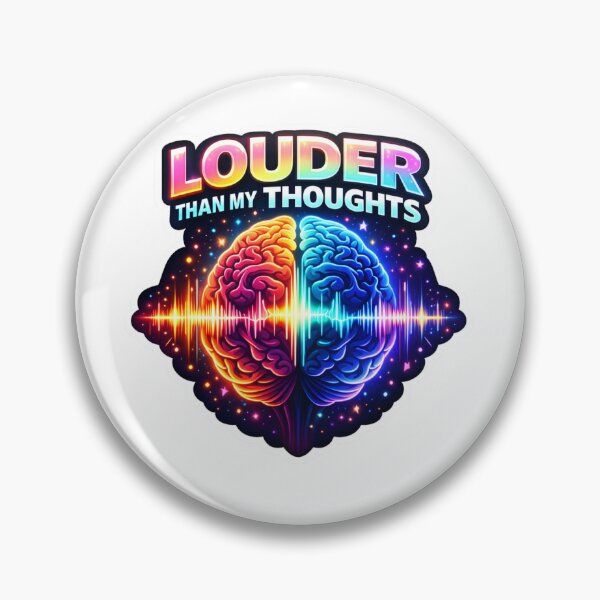 Item preview, Louder Than My Thoughts designed and sold by lorand-designs.