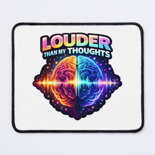 Item preview, Louder Than My Thoughts designed and sold by lorand-designs.