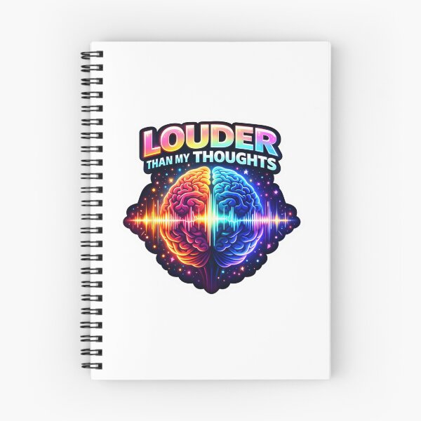 Item preview, Louder Than My Thoughts designed and sold by lorand-designs.