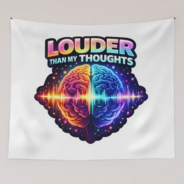 Item preview, Louder Than My Thoughts designed and sold by lorand-designs.