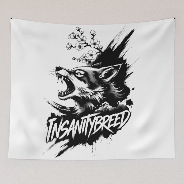 Item preview, insanitybreed - Howling Sakura designed and sold by INSANITYBREED.