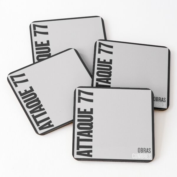 Item preview, Attaque 77 - Obras cumbres album 2006 designed and sold by CreepyApparel.